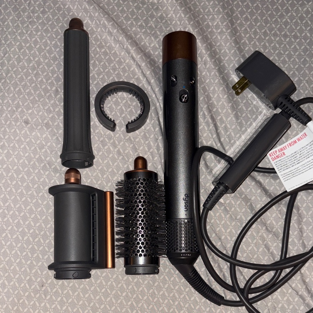 Dyson Airwrap Hair Styling Long Barrel Nickel/Copper